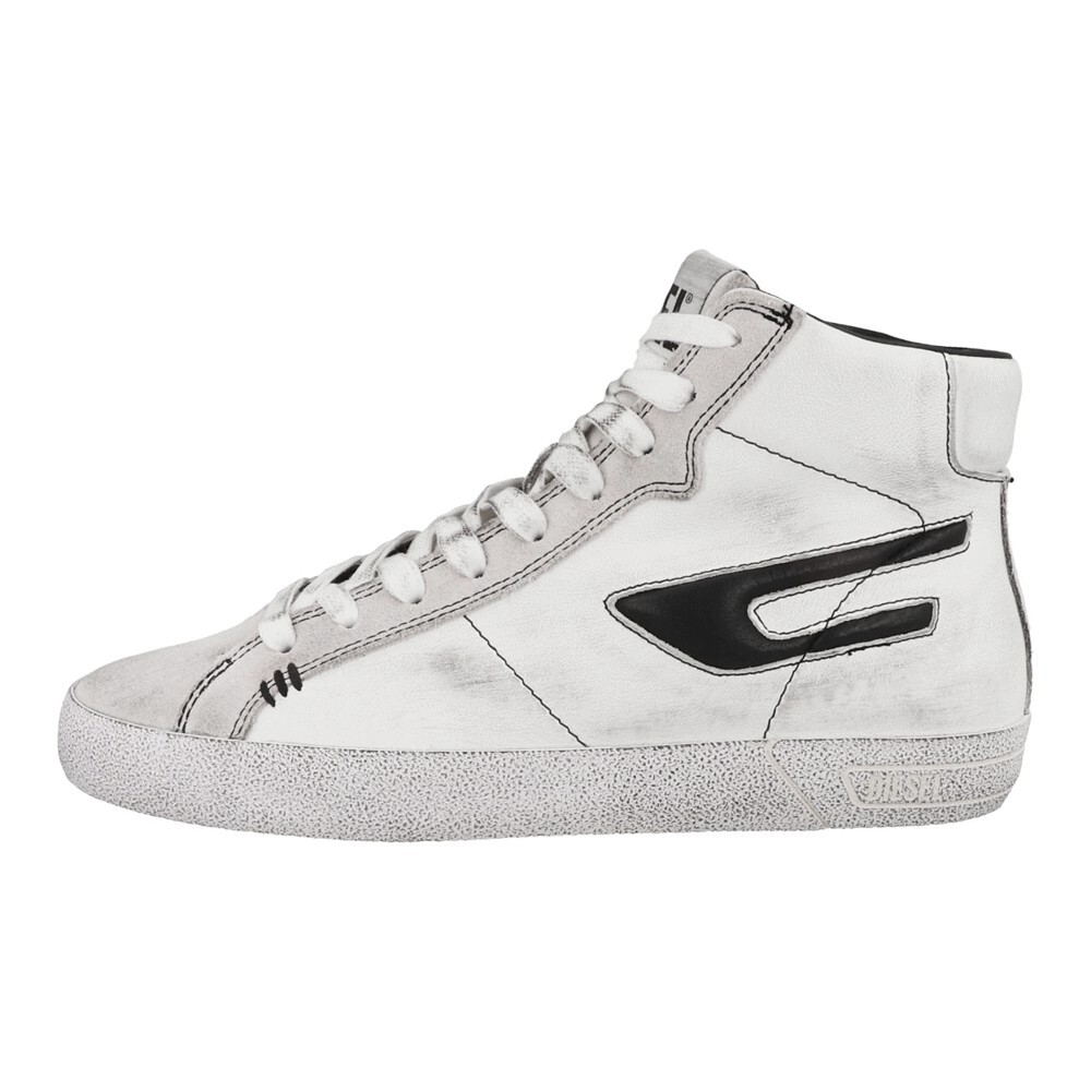 

Кроссовки Diesel S Leroji Mid W, white/black, Белый