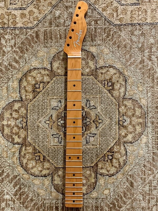 

Теле-гриф Fender Vintera 60's Mod из жареного клена с 21 ладом Medium Jumbo #8724 Vintera Neck 60's Mod Tele Roasted Maple