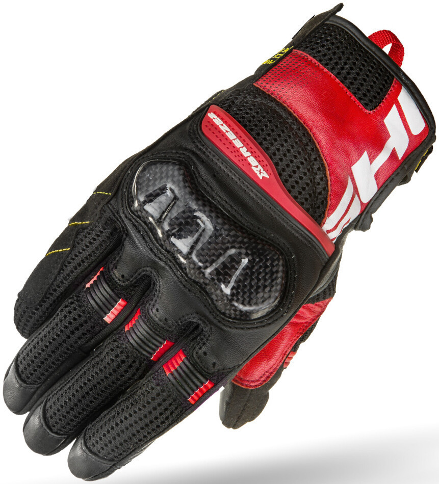 Перчатки SHIMA X-Breeze 2 с логотипом, черный/красный