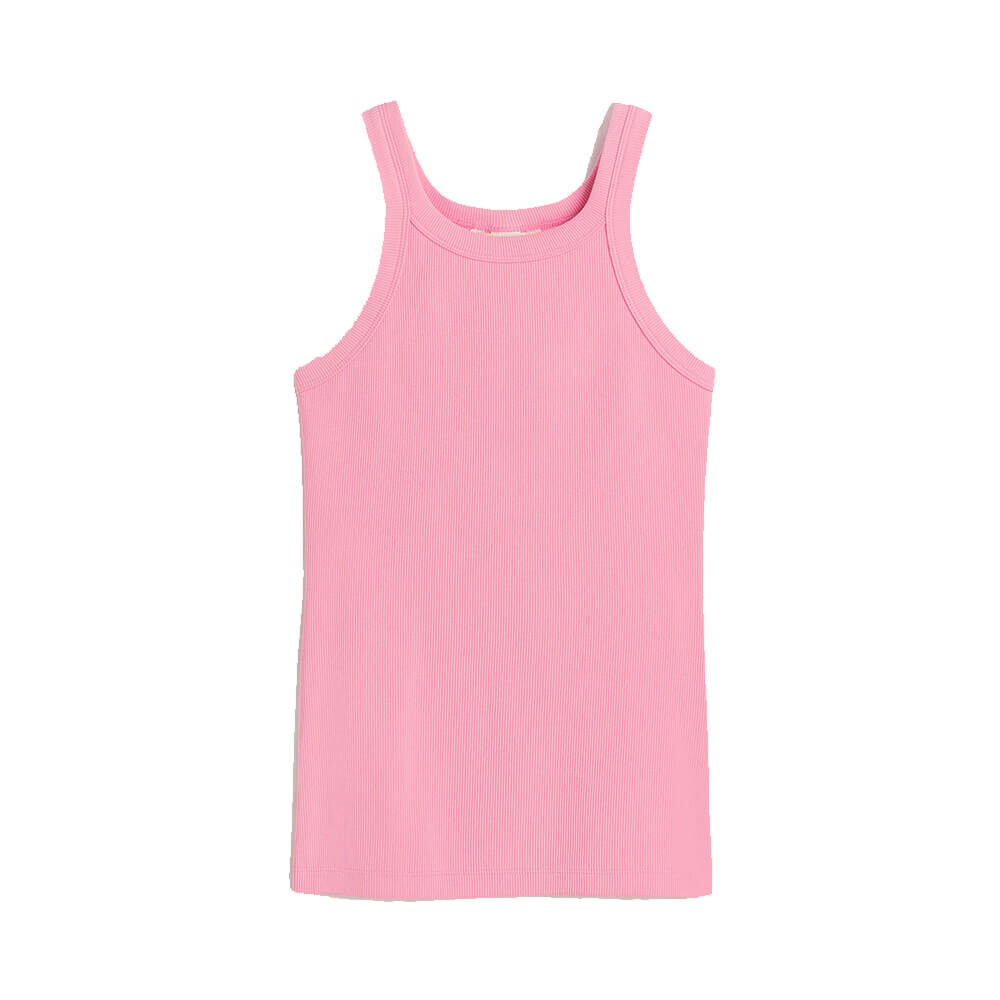 

Топ H&M Ribbed Tank, розовый