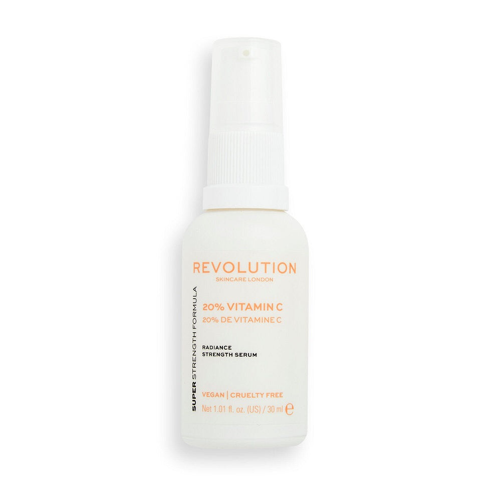 

Revolution Skincare 20% Vitamin C Radiance Strength Serum Осветляющая сыворотка для лица с витамином C 30 мл