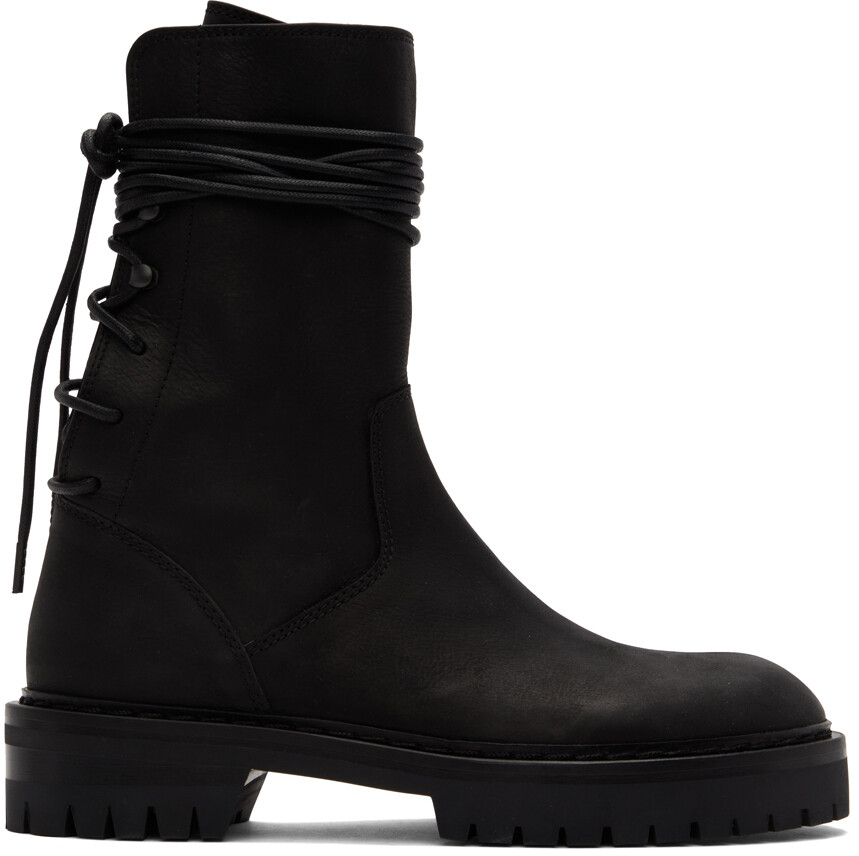 

Черные сапоги Луизы Ann Demeulemeester