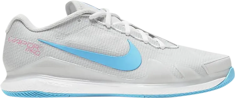 

Бутсы Nike NikeCourt Air Zoom Vapor Pro 'Photon Dust Chlorine Blue', серый