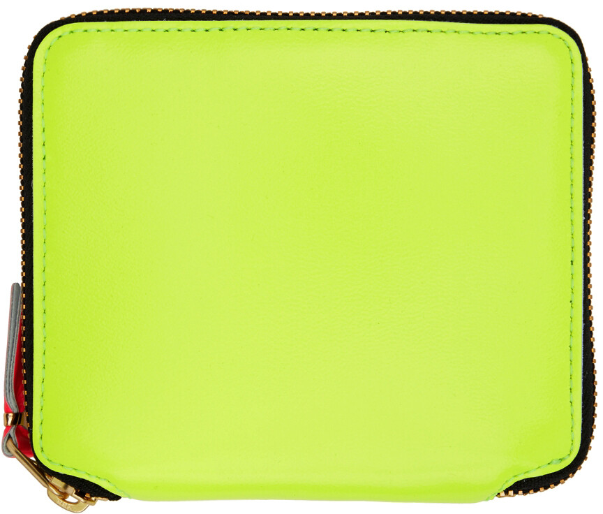 

Желтый бумажник на молнии Super Fluo Comme des Garçons Wallets