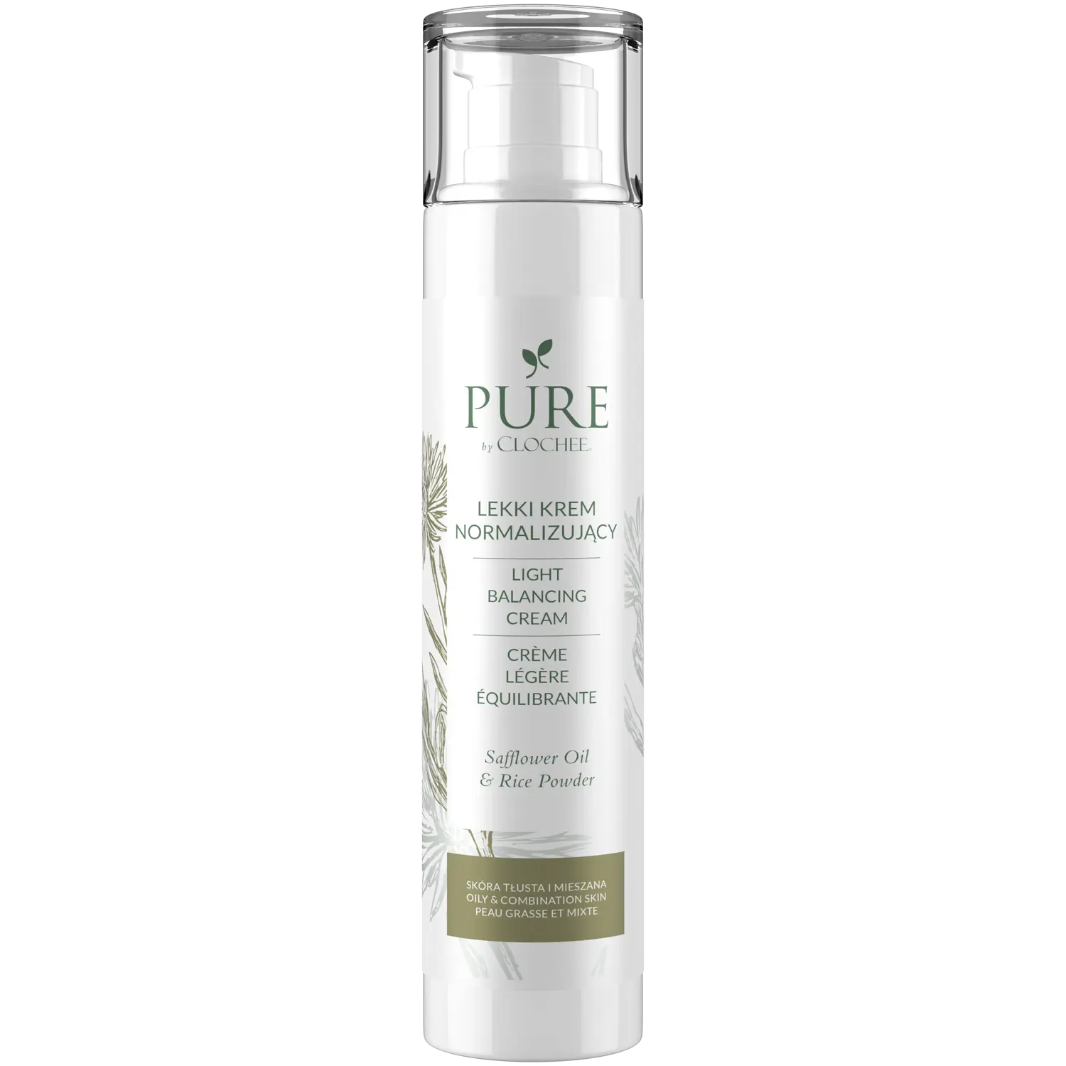 

Pure By Clochee Легкий нормализующий крем для лица, 50 мл