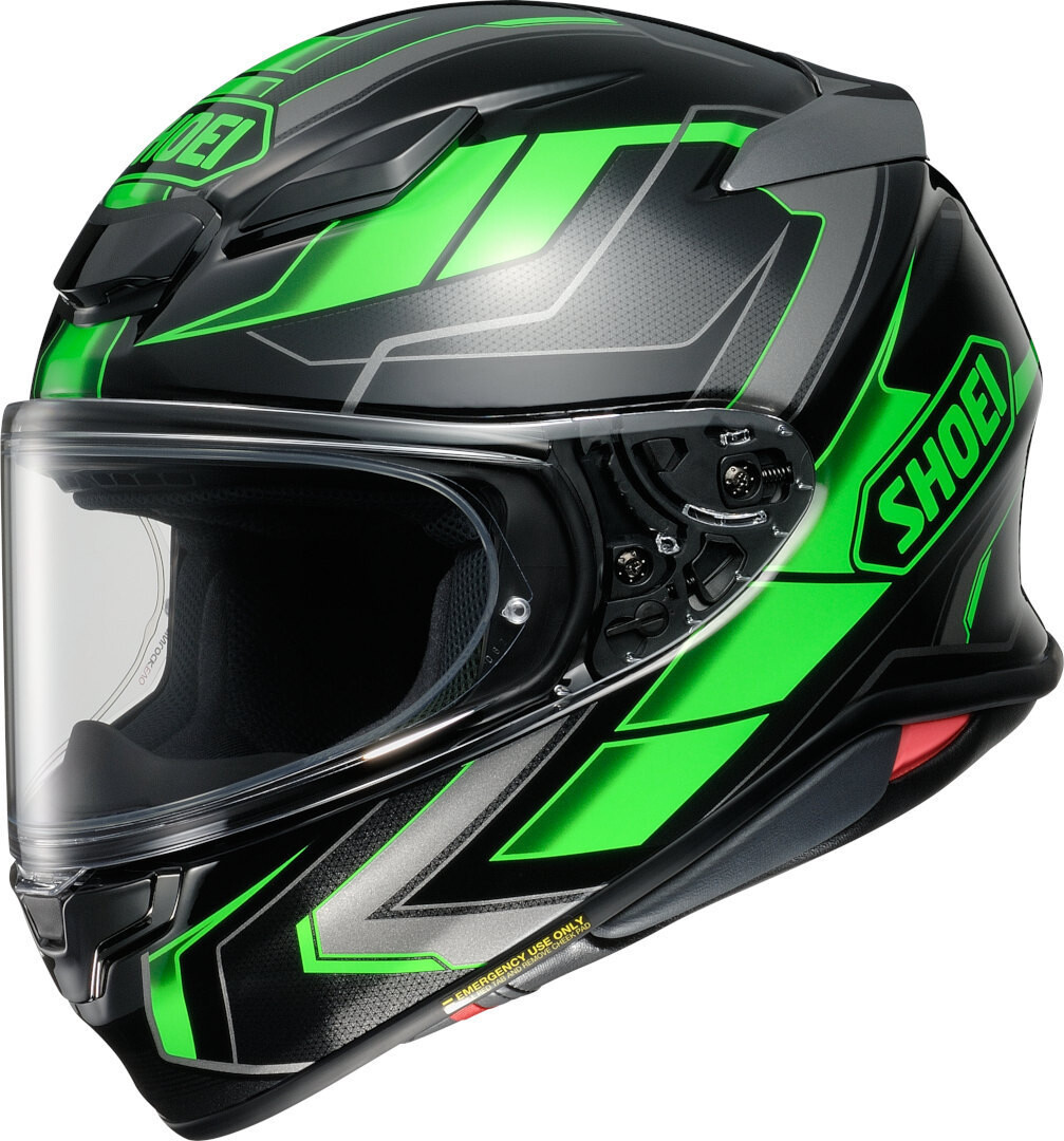 

Shoei NXR 2 Prologue Шлем, черный/зеленый