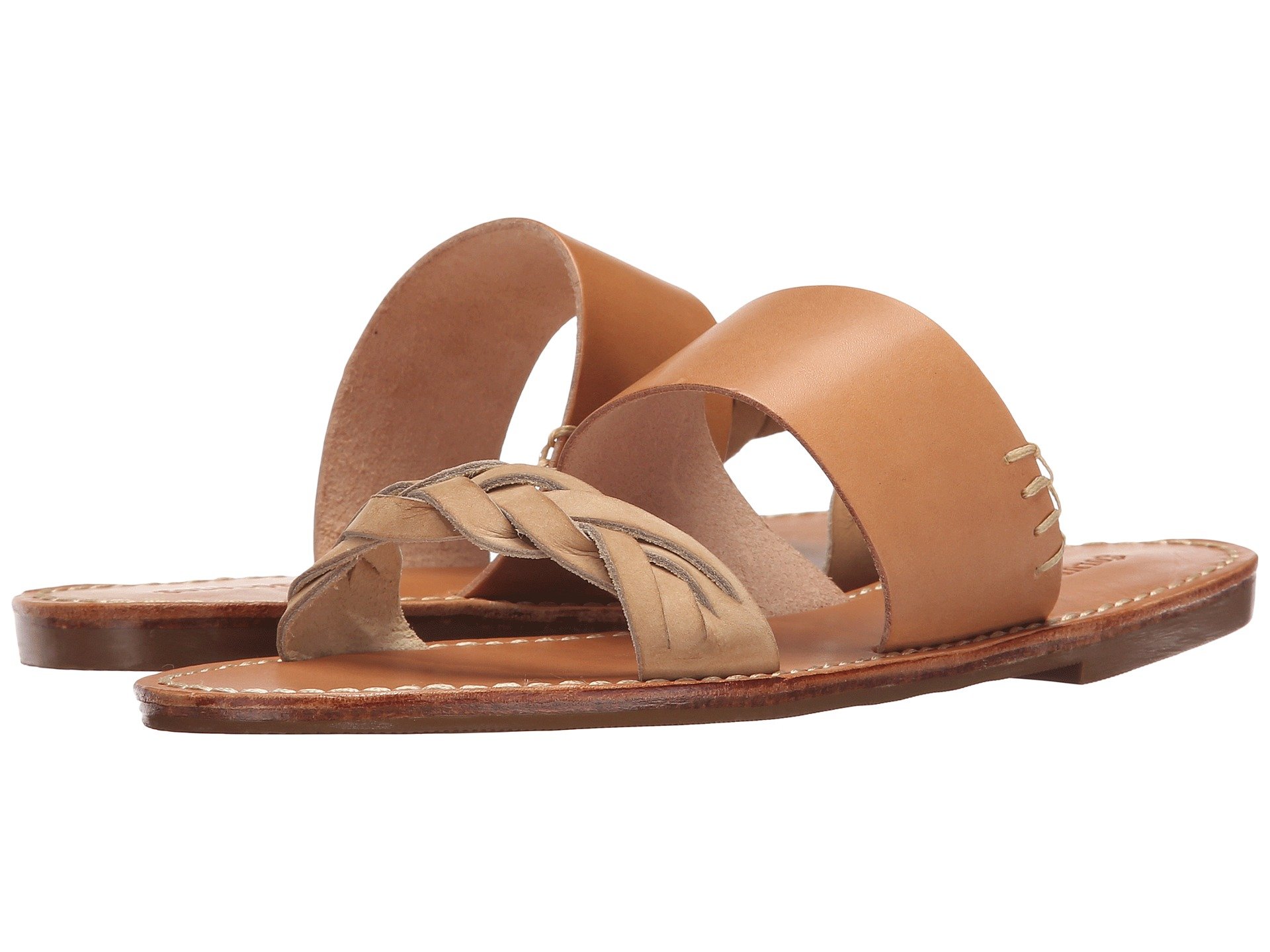 Сандалии Soludos, Braided Slide Sandal цена и фото