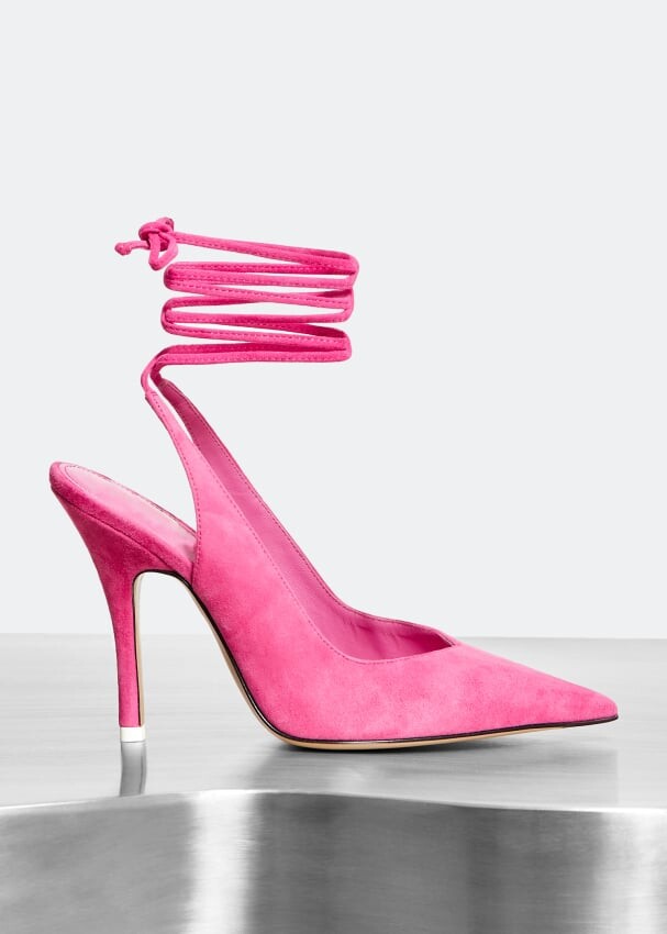 

Туфли THE ATTICO x Level Shoes Venus pumps, розовый