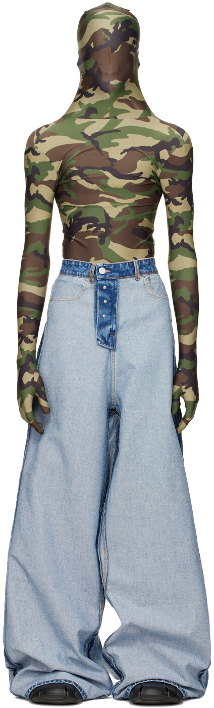 

Синие джинсы \Наизнанку\"" VETEMENTS