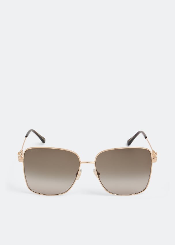 

Солнечные очки JIMMY CHOO Hester sunglasses, золотой