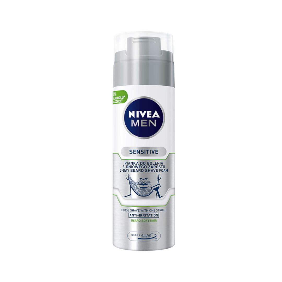 

Nivea Пена для бритья Men Sensitive против 3-дневной щетины 200мл