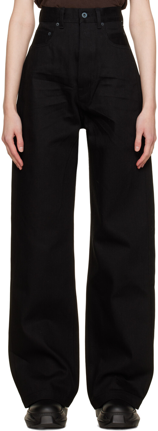 

Черные джинсы гет Rick Owens Drkshdw