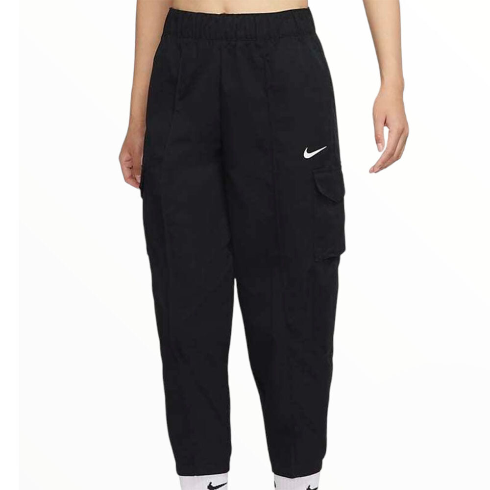 

Спортивные брюки Nike Logo Solid Color Woven, черный