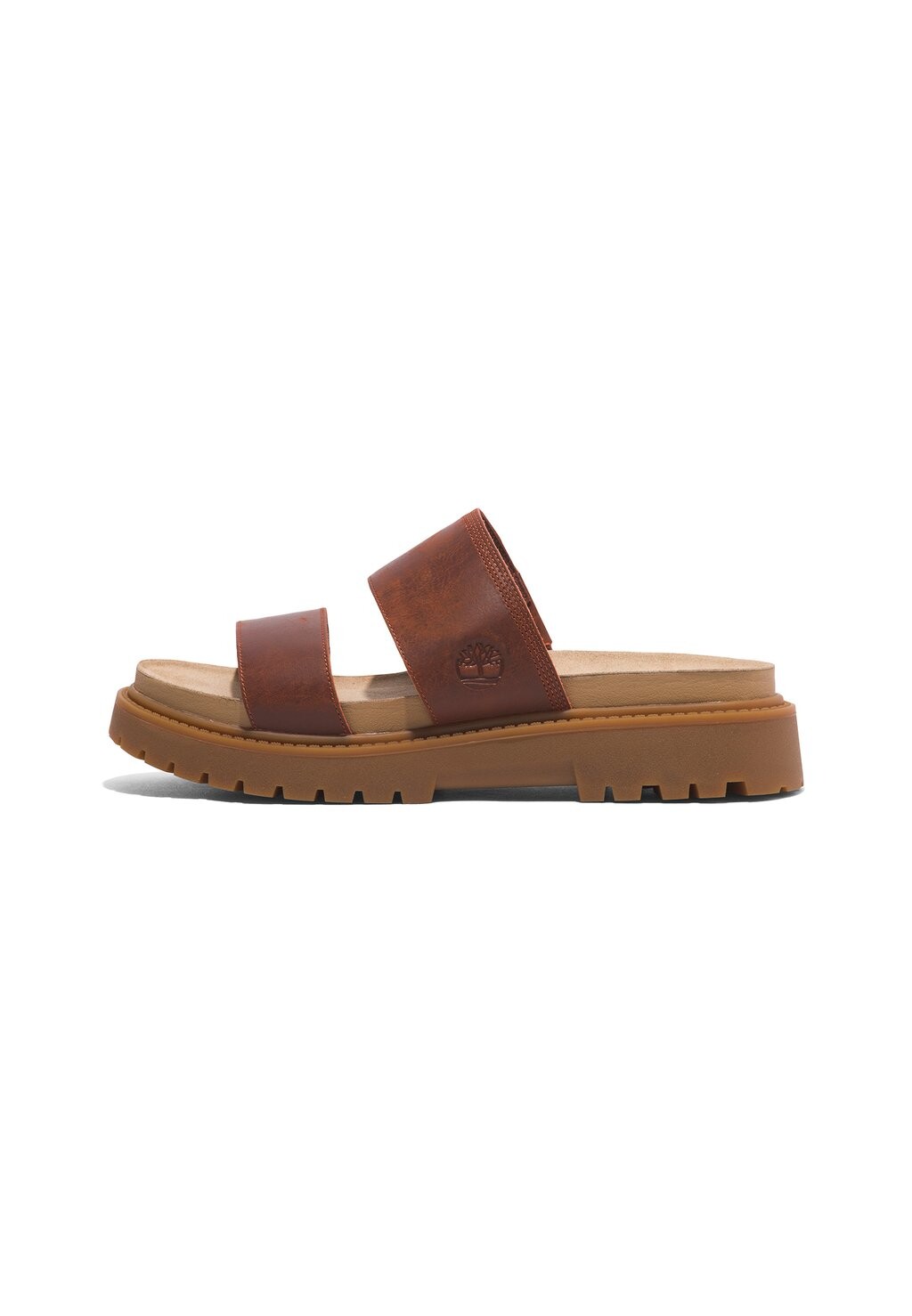 

Мюли без каблуков CLAIREMONT WAY Timberland, цвет dark red full grain