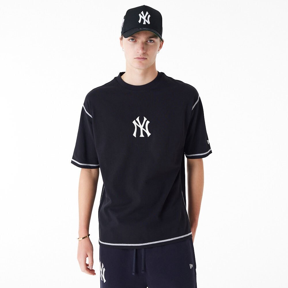 

Футболка с коротким рукавом New Era MLB World Series New York Yankees, черный