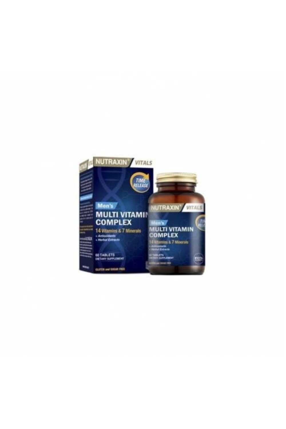 

Nutraxin Мультивитаминный комплекс 60 таблеток для мужчин