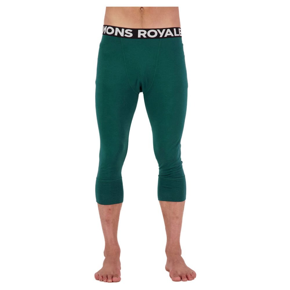 

Леггинсы Mons Royale Cascade Flex 3/4, зеленый