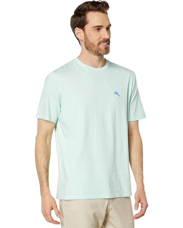 

Футболка Tommy Bahama Monsterra Fade Tee, цвет Marina