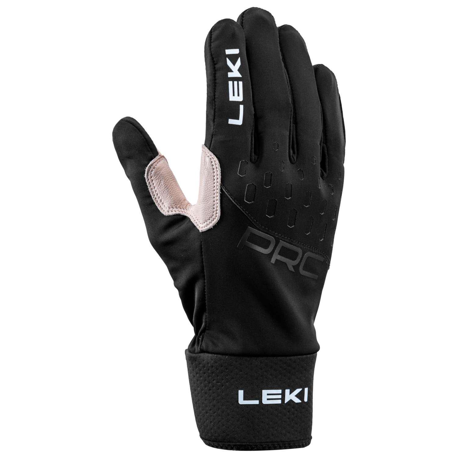 Перчатки Leki PRC Premium, цвет Black/Sand