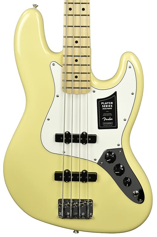 

Fender Player Jazz Bass в цвете Buttercream MX21103318