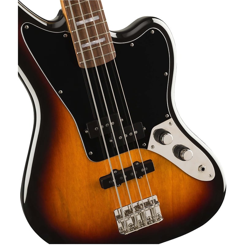 Squier Classic Vibe Jaguar Bass - 3 цвета Sunburst - фото