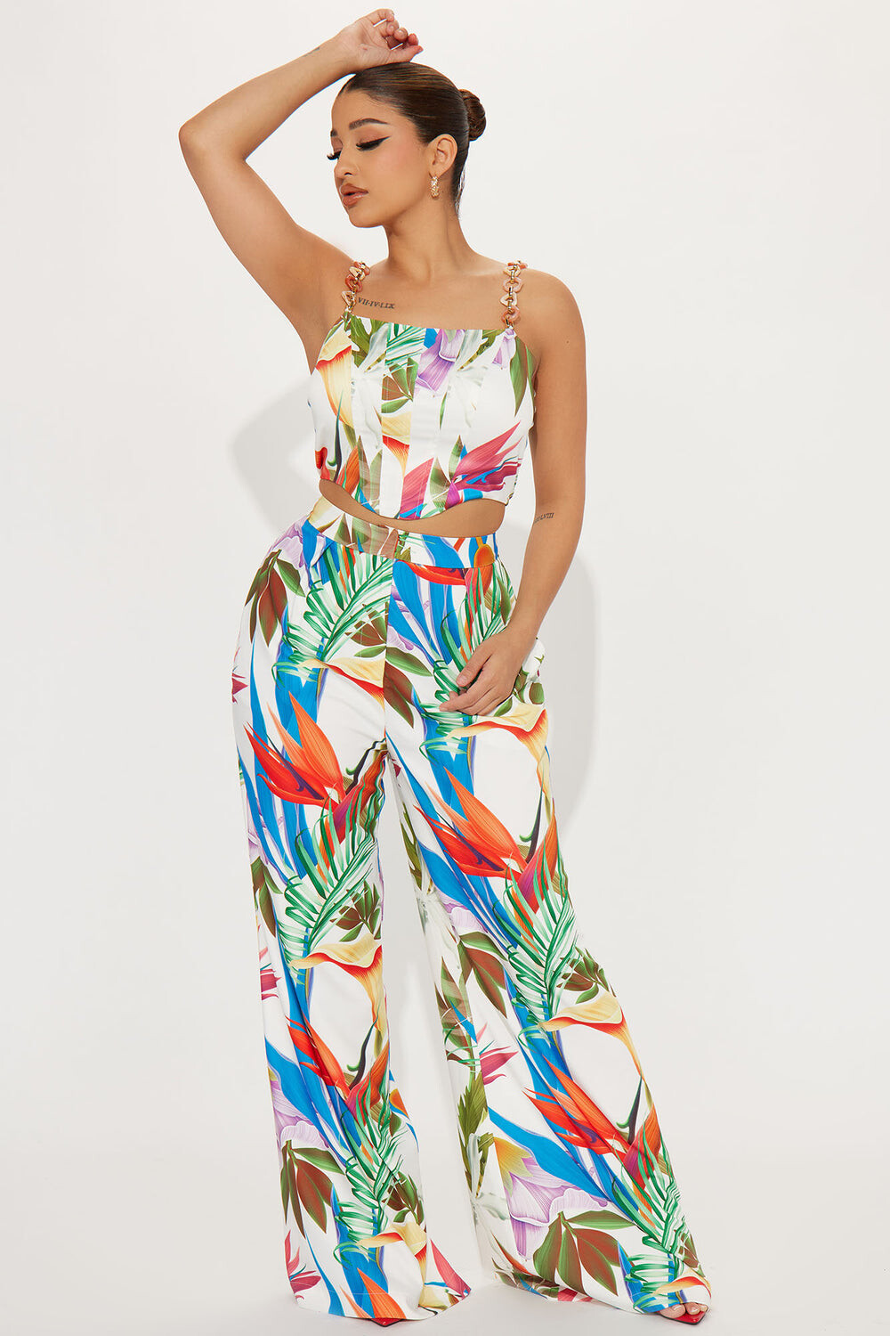 

Брюки Fashion Nova ZT46058FNS, белый