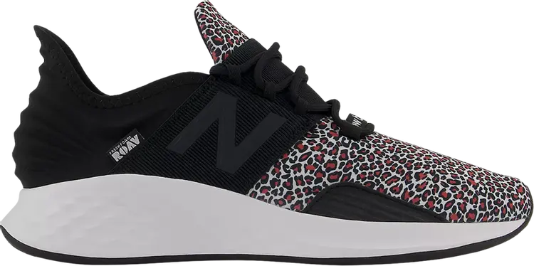 

Кроссовки New Balance Wmns Fresh Foam Roav 'Black Leopard', черный