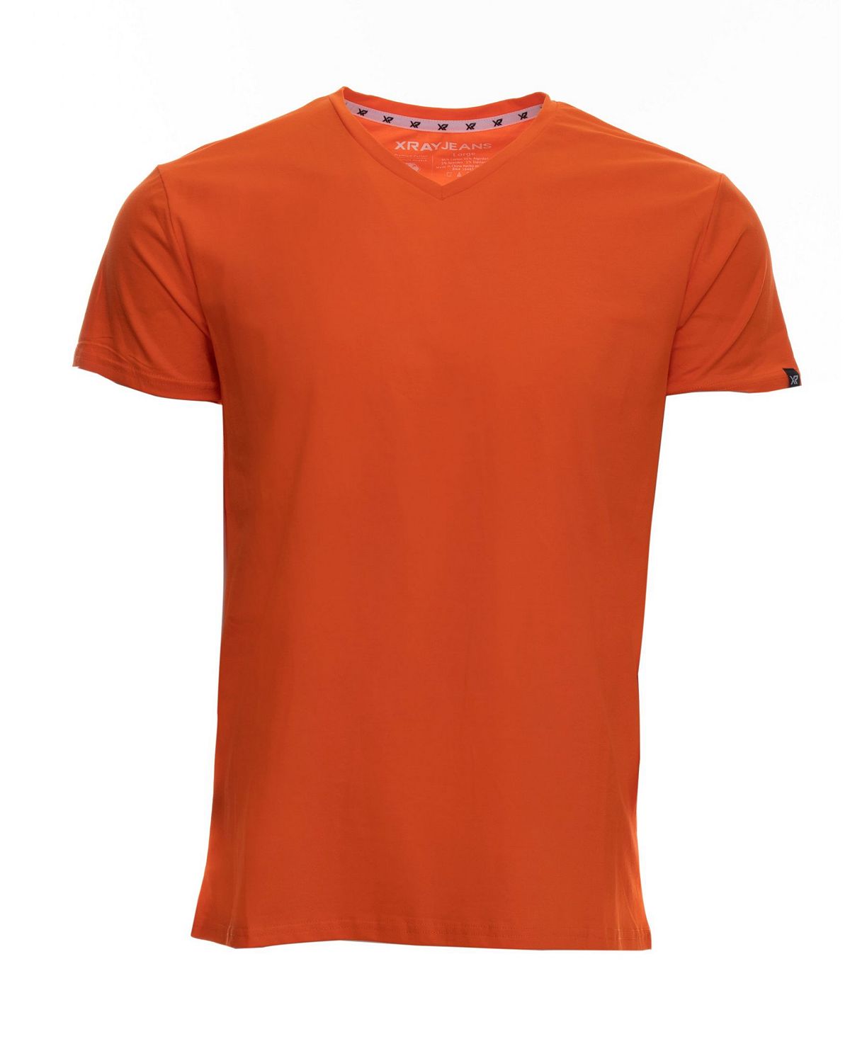 Мужская базовая футболка с коротким рукавом и v-образным вырезом X-Ray футболка женская с v образным вырезом повседневный топ оверсайз с принтом свободная винтажная уличная одежда y2k с коротким рукавом 5xl на л
