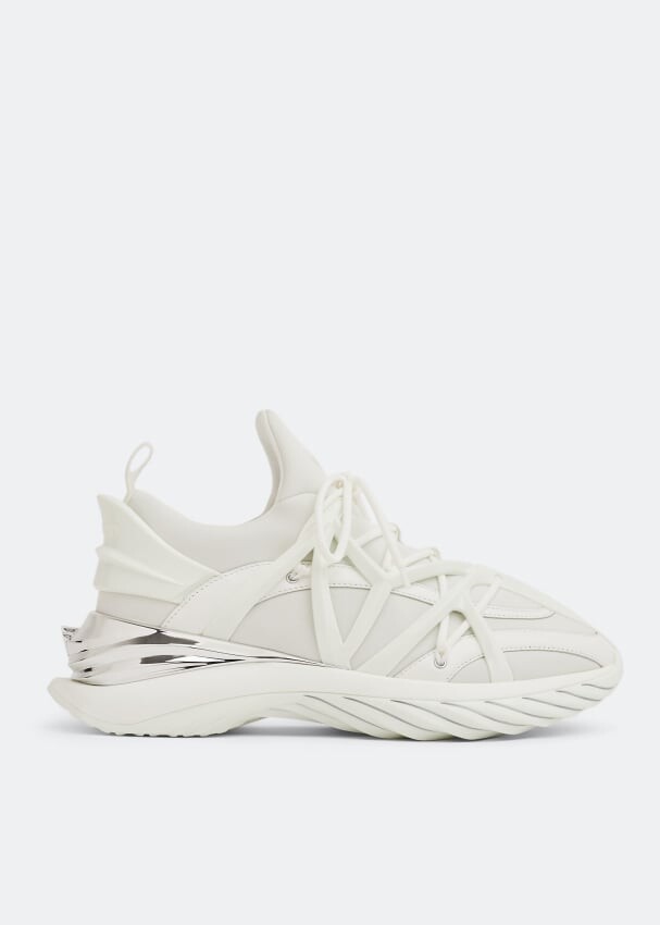 

Кроссовки JIMMY CHOO Cosmos sneakers, белый
