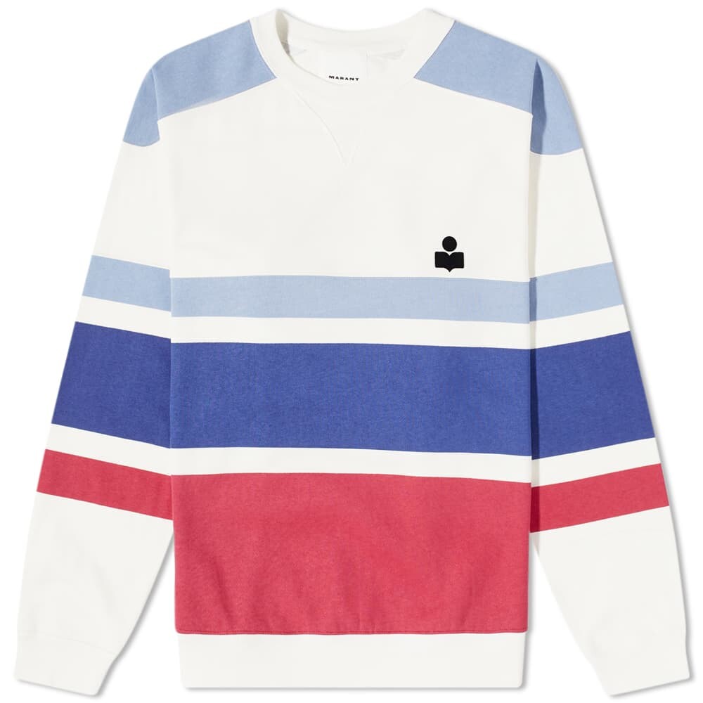 

Толстовка Isabel Marant Meyoan Colour Block Crew Sweat