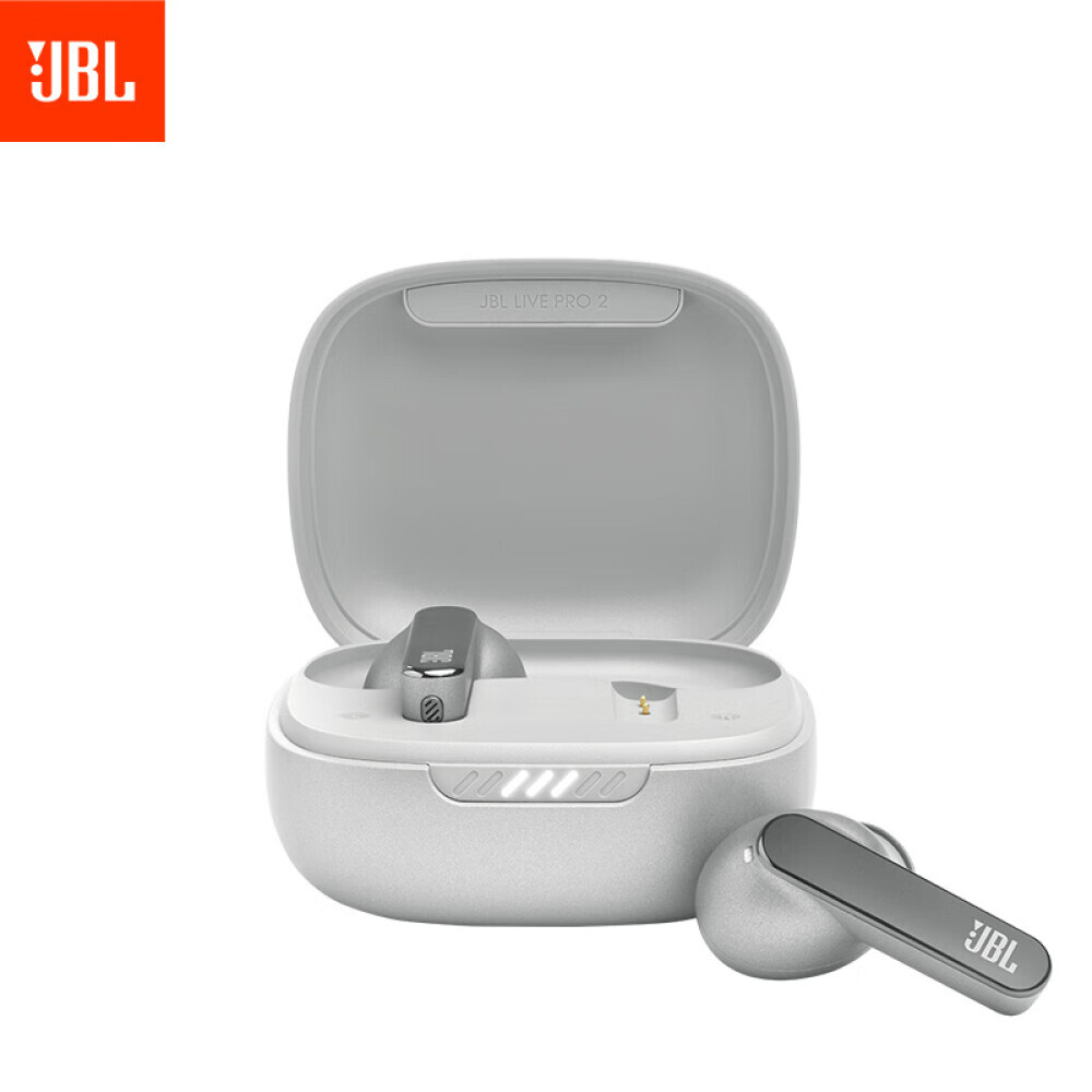 

Беспроводные наушники JBL с активным шумоподавлением, серебрянный