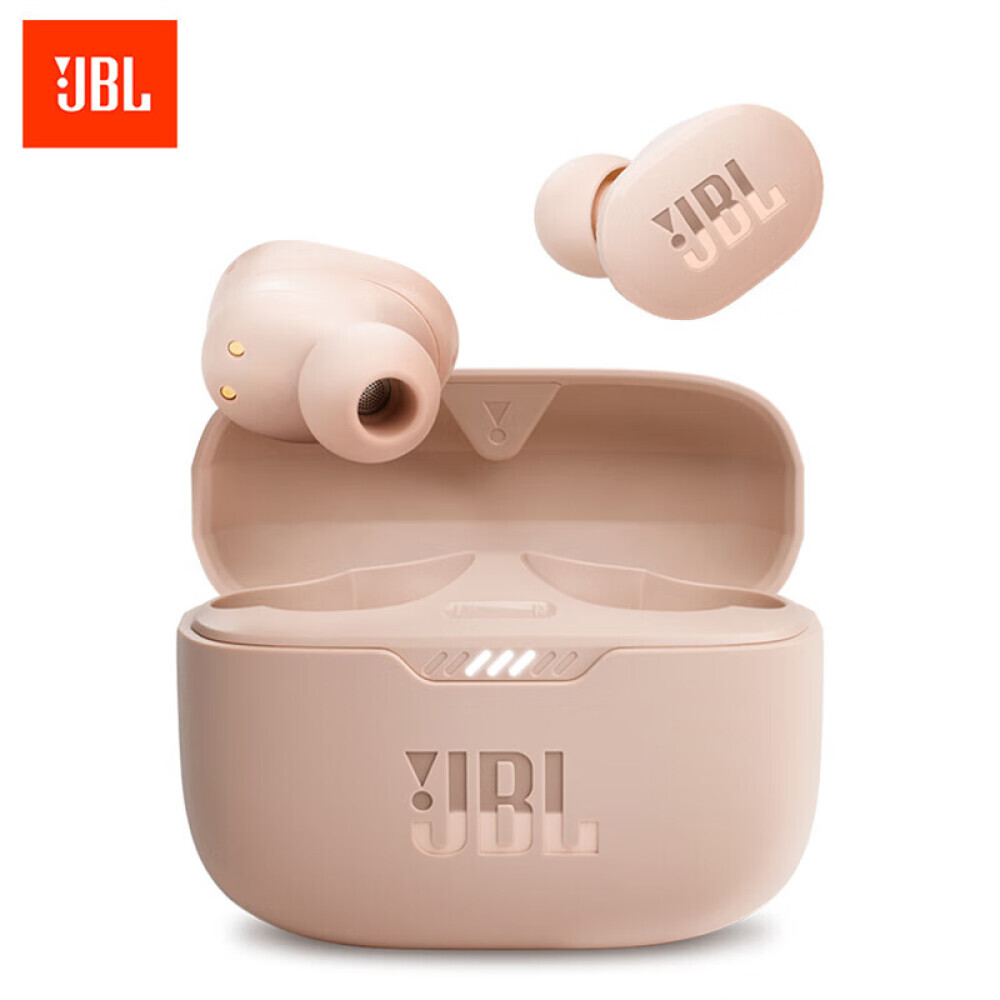 

Bluetooth-гарнитура JBL TUNE 130NC TWS с активным шумоподавлением, длительное время автономной работы, бежевый