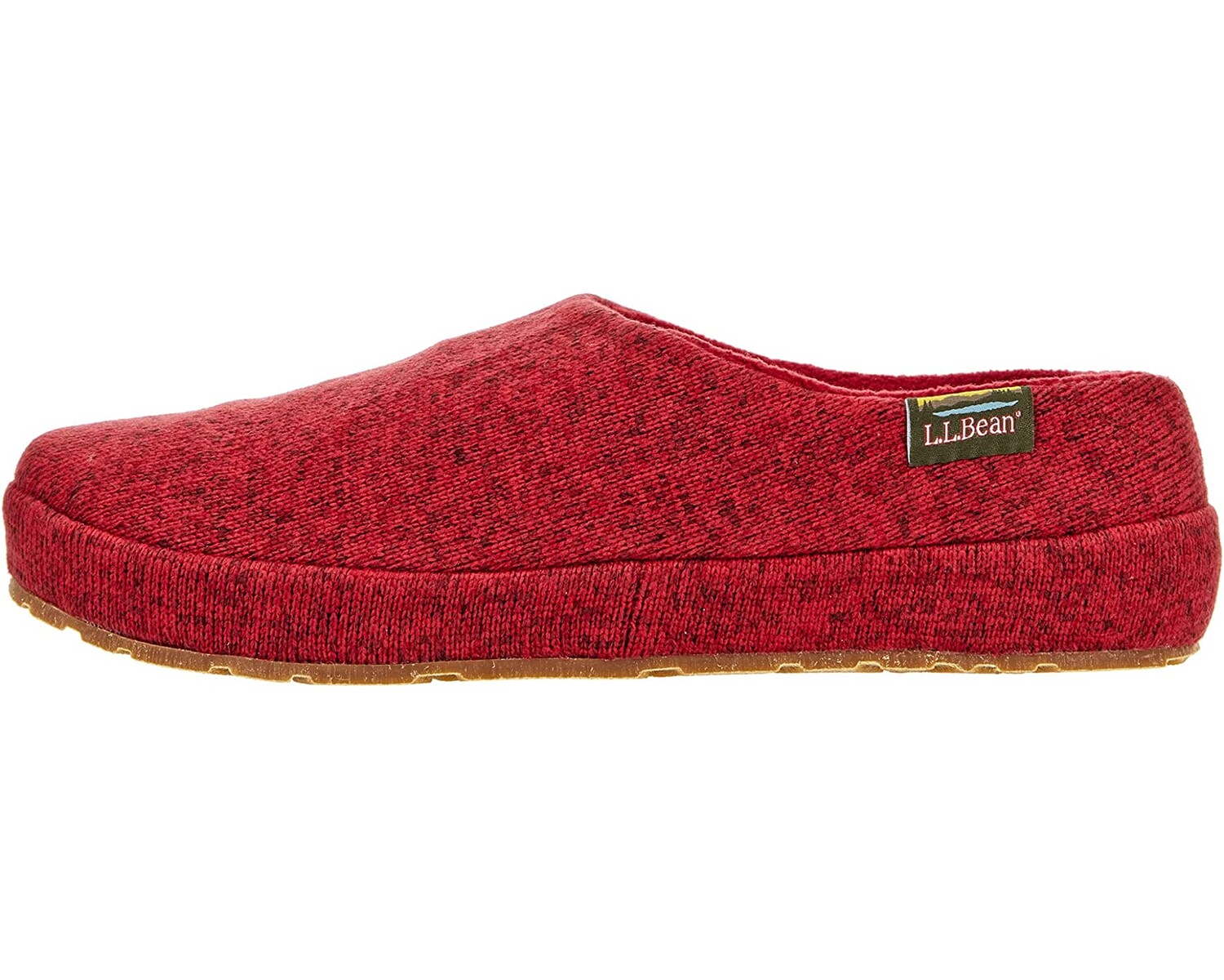 

Слипперы Sweater Fleece Slipper Scuff II L.L.Bean, красный