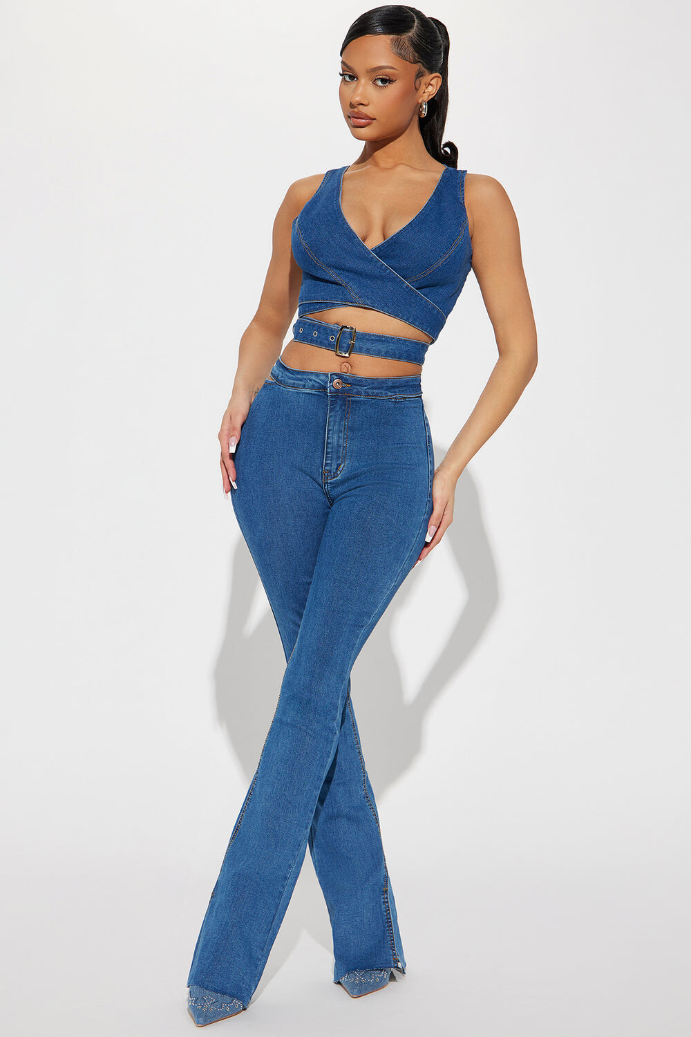 

Джинсы Fashion Nova FN24458WB03, синий