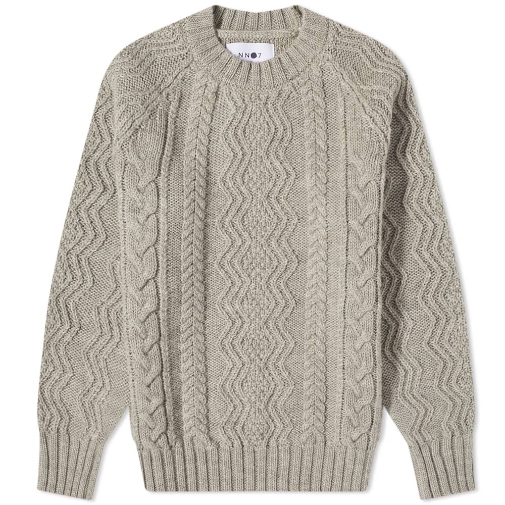 

Джемпер NN07 Cooper Cable Crew Knit, Серый