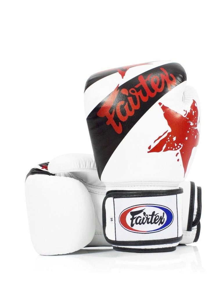 

Боксерские перчатки Fairtex Design-Nation Prints Collection Universal "Tight-Fit", 16 oz., белый