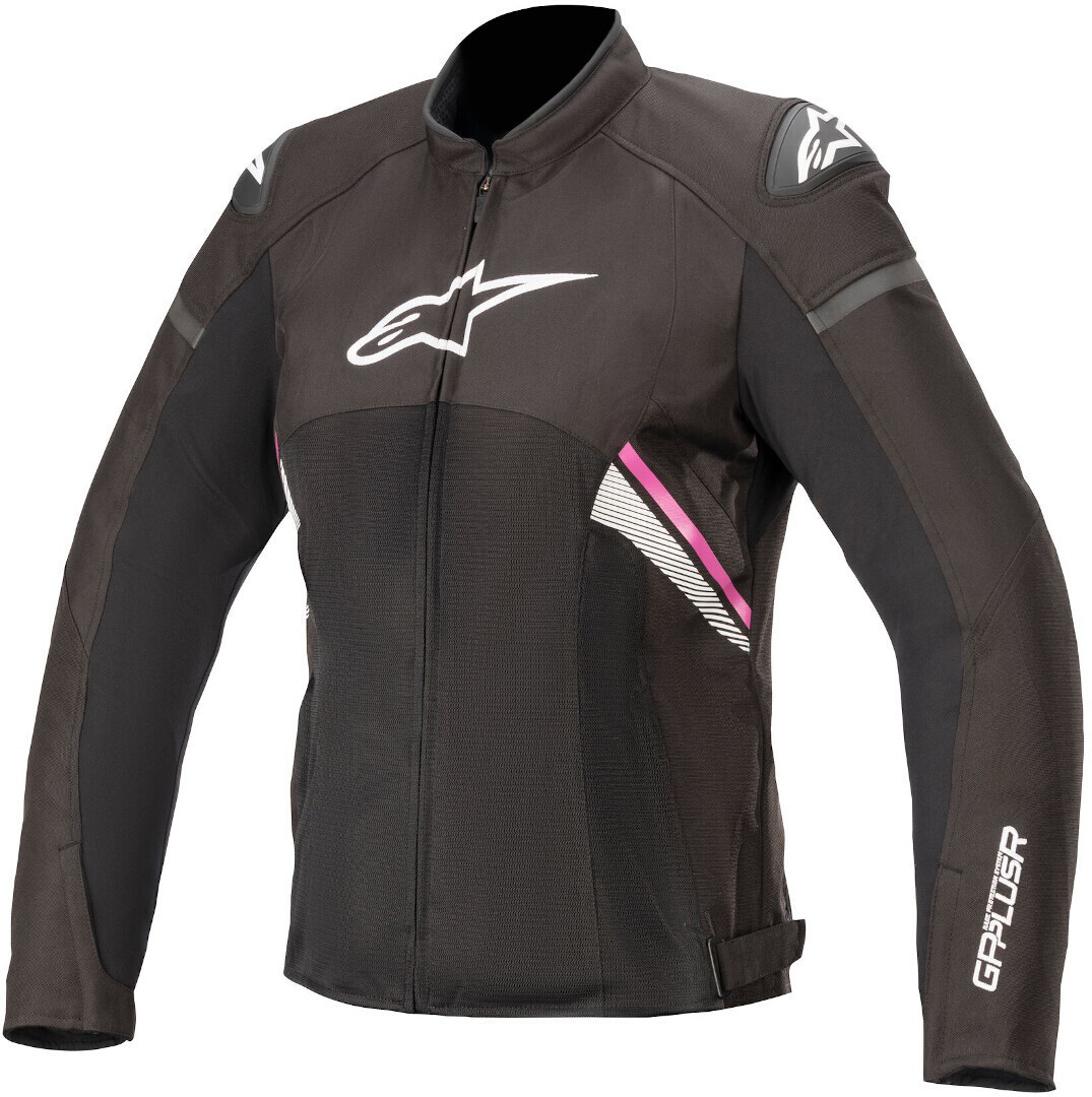 

Женская мотоциклетная текстильная куртка Alpinestars Stella T-GP Plus V3 Air, черный/белый/розовый