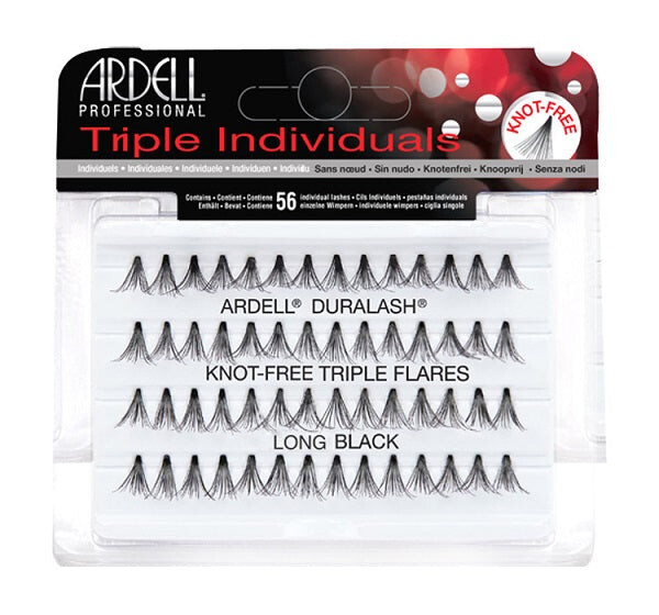 

Ardell Набор Triple Individuals из 56 длинных черных ресниц