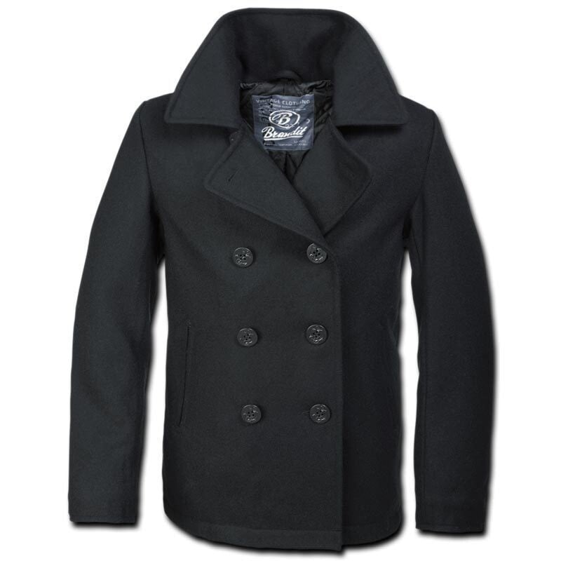 

Brandit Pea Coat Куртка, черный