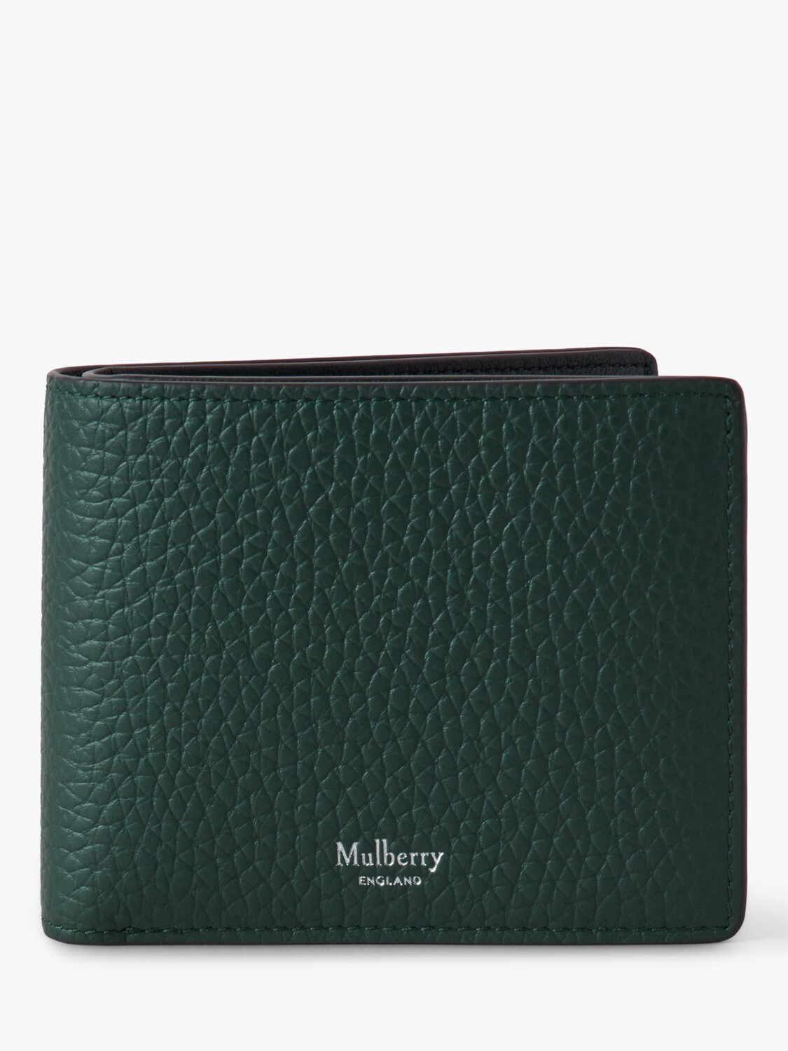 

Кошелек Mulberry из плотной зернистой кожи на восемь карт, Mulberry Green