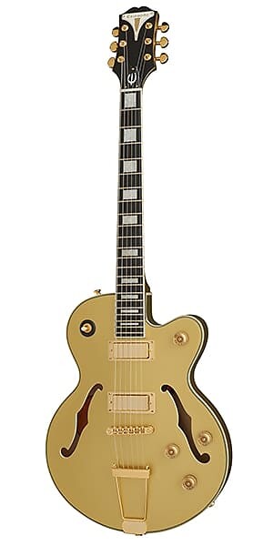 

Epiphone Uptown Kat ES Topaz Gold Metallic Ephiphone Uptown Kat ES Topaz Gold Metallic
