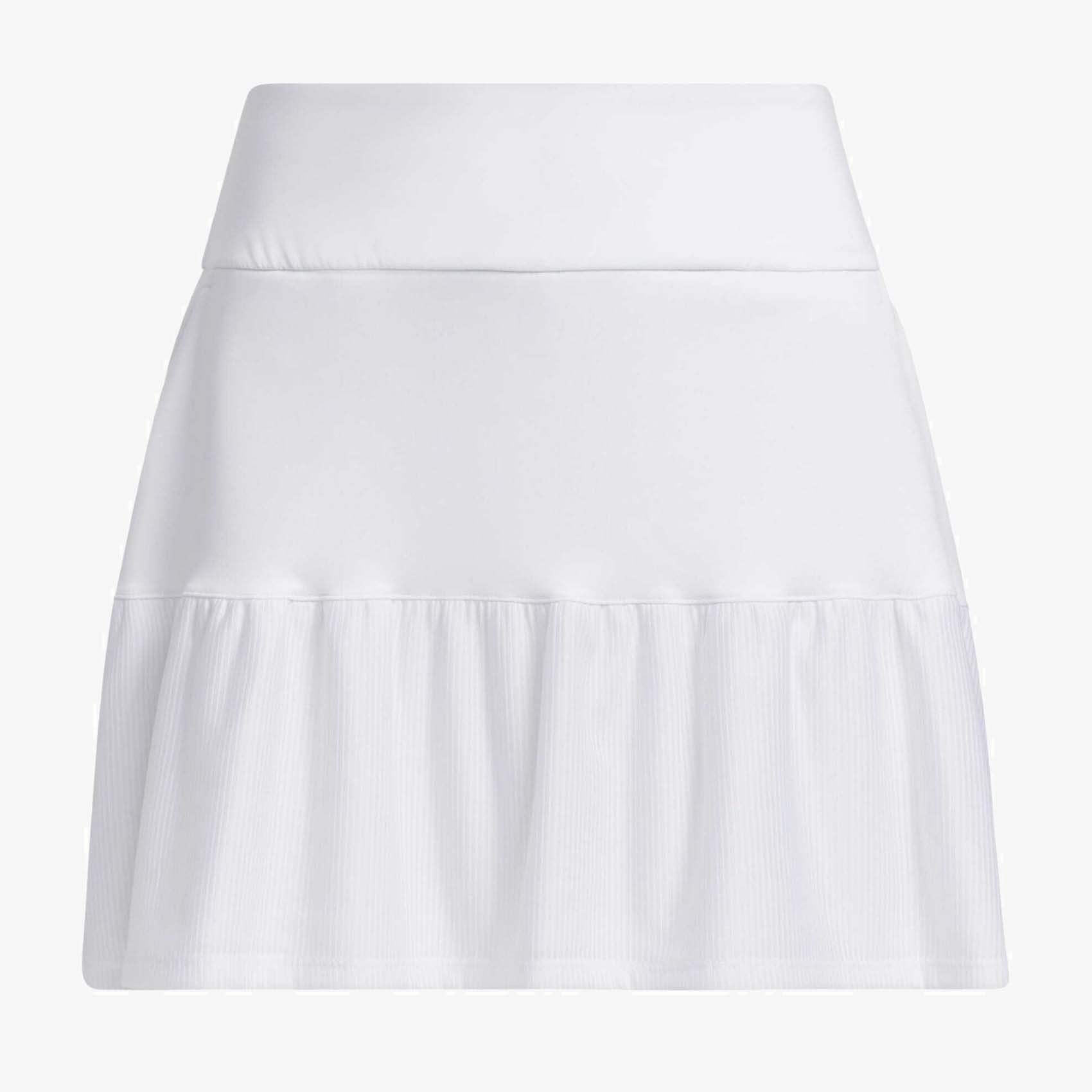 Юбка Adidas Golf Ultimate Frill Sports, белый летняя спортивная юбка с шортами для бадминтона для настольного тенниса женские дышащие юбки с защитой от утечки для йоги гольфа бега
