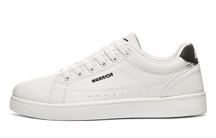 

Кроссовки WARRIOR Skateboarding Shoes Men Low-top White/Black, белый/черный