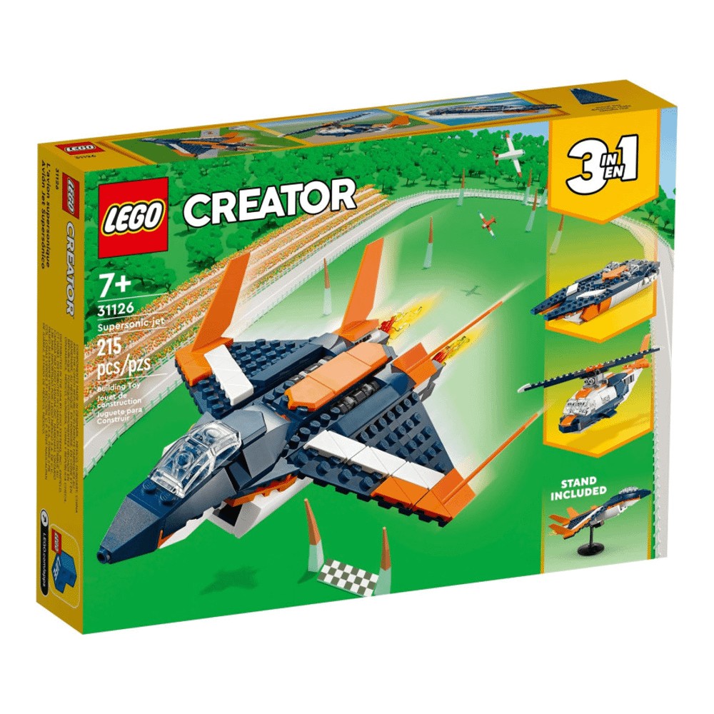 Конструктор LEGO Creator 31126 Cверхзвуковой самолет