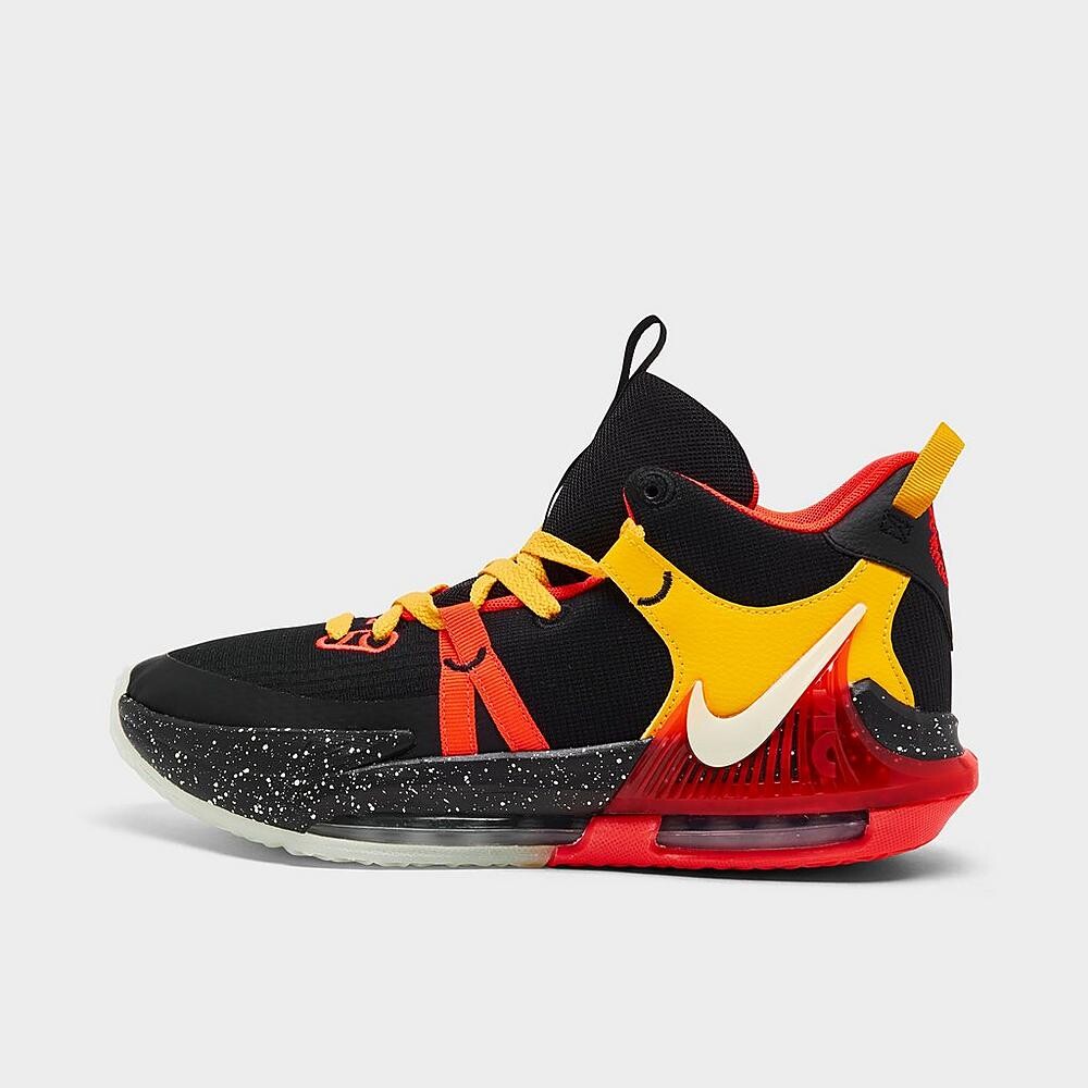 

Детские баскетбольные кроссовки Nike LeBron Witness 7, желто-черный