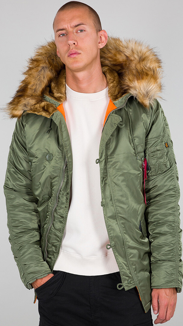 

Куртка Alpha Industries N3B VF 59, хаки