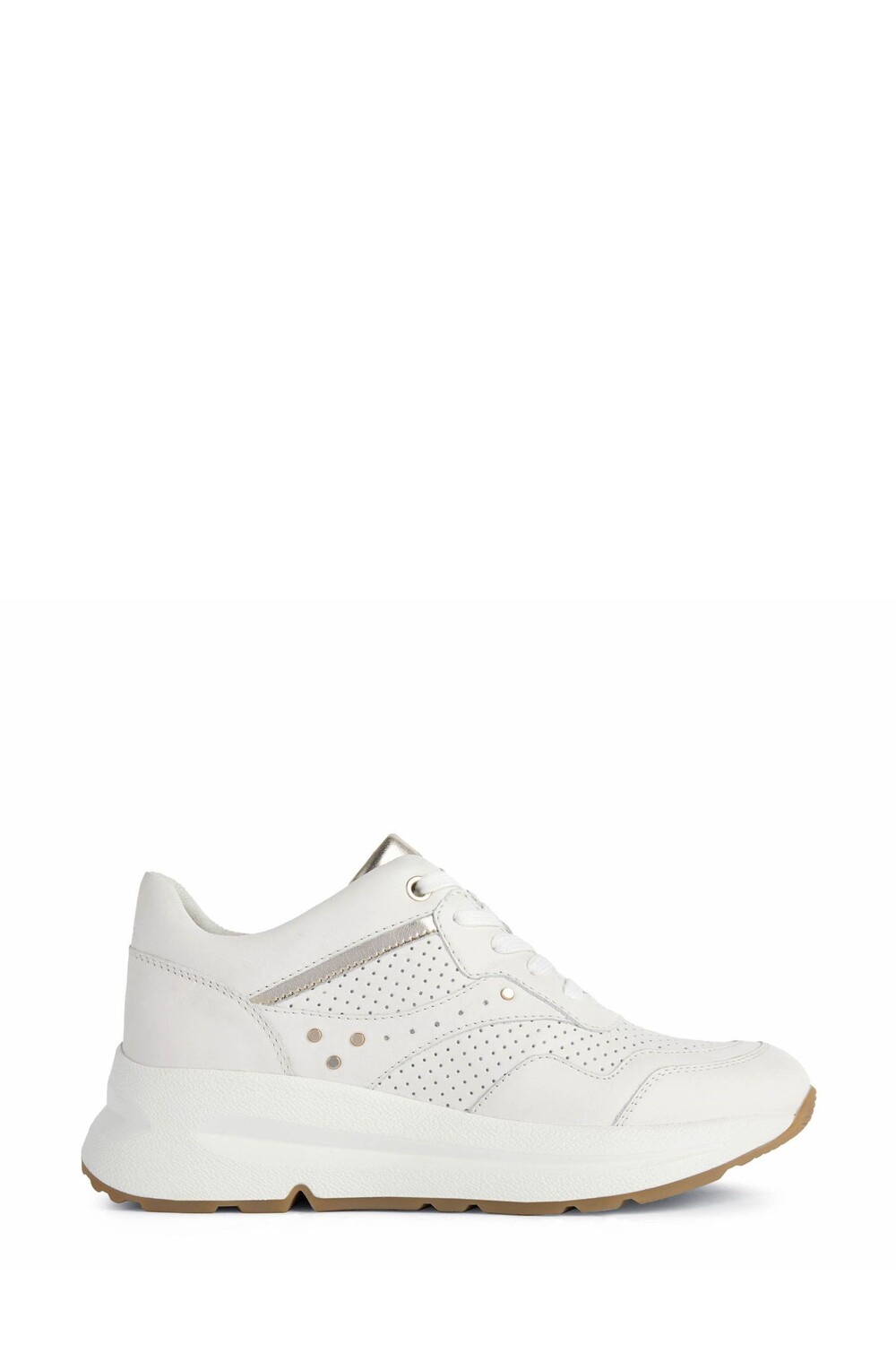 

Белые женские кроссовки Backsie Geox, белый