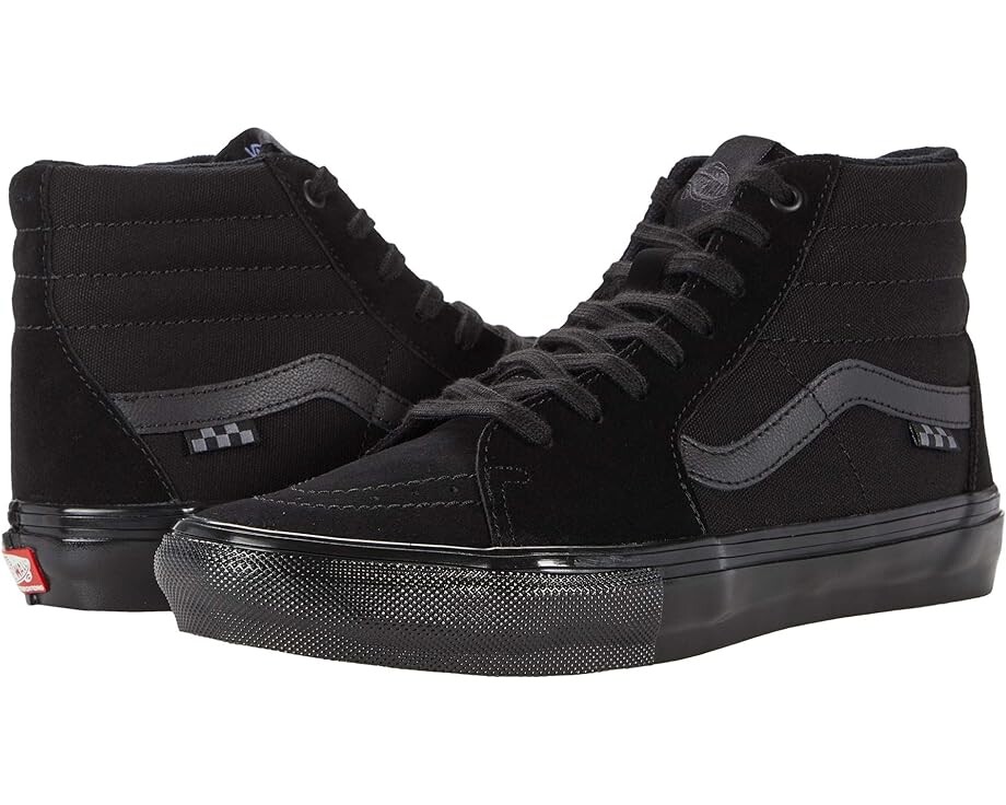 

Кроссовки Vans Skate SK8-Hi, цвет Black/Black