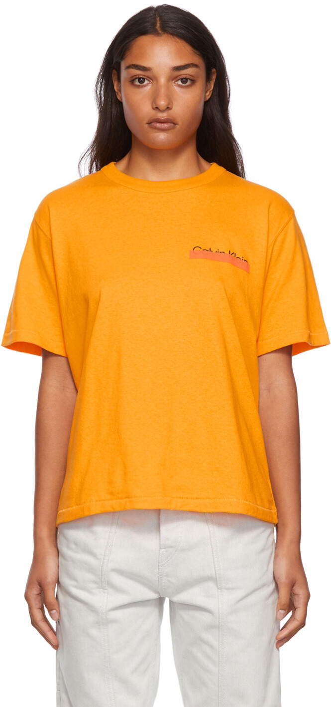 

Футболка Orange Season 2 Heavy Weight Heron Preston for Calvin Klein