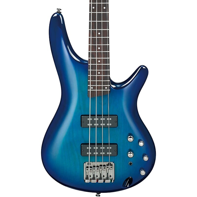 

Стандартная электрическая бас-гитара Ibanez SR, синий сапфир SR Standard Electric Bass Guitar,